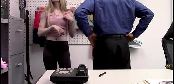  Young petite blonde Emma Starletto fucked hard by Officer Tommy Gunn